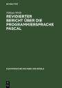 Revidierter Bericht über die Programmiersprache Pascal