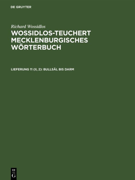 Bullsäl bis Darm