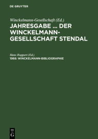 Title: Winckelmann-Bibliographie, Author: Hans Ruppert