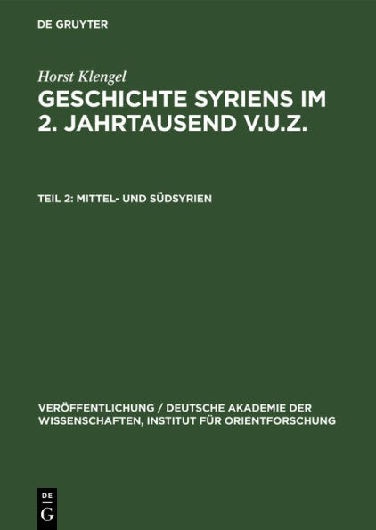 Mittel- und Südsyrien