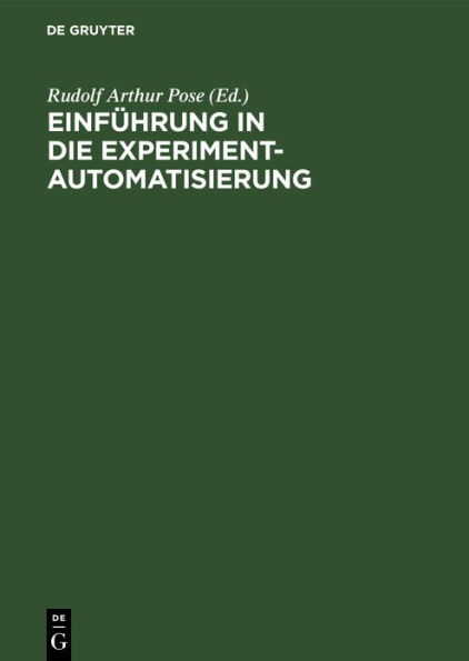 Einführung in die Experimentautomatisierung