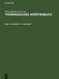Title: A - abwalmen, Author: Wolfgang Lösch