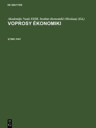 Title: May, Author: Akademija Nauk SSSR
