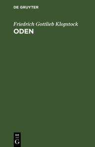 Title: Oden, Author: Friedrich Gottlieb Klopstock