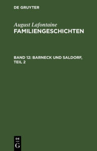 Title: Barneck und Saldorf, Teil 2, Author: August Lafontaine