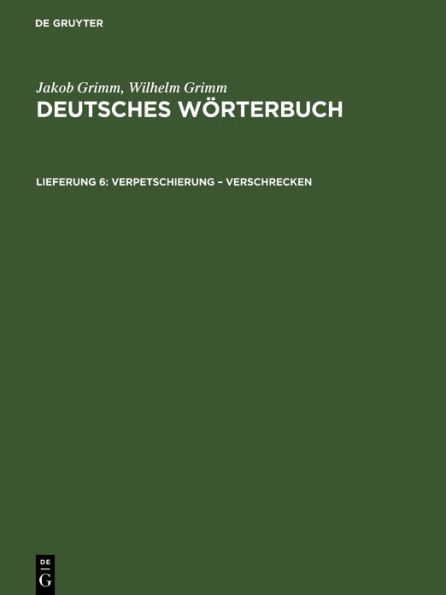 Verpetschierung - Verschrecken