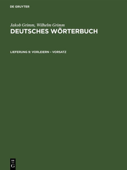 Vorleiern - Vorsatz