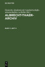 Albrecht-Thaer-Archiv. Band 11, Heft 9