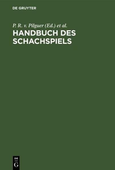 Handbuch des Schachspiels