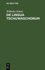 De lingua Tschuwaschorum: Dissertatio