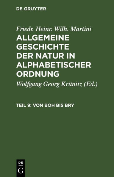 Von Boh bis Bry