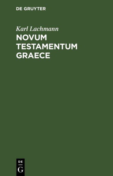 Novum Testamentum Graece