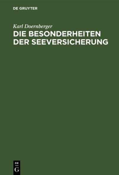 Die Besonderheiten der Seeversicherung