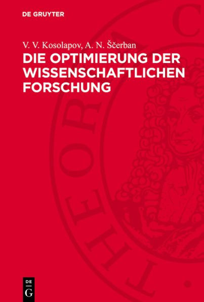 Die Optimierung der wissenschaftlichen Forschung