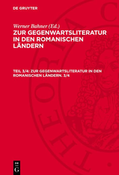 Zur Gegenwartsliteratur in den romanischen Ländern. Teil 3/4