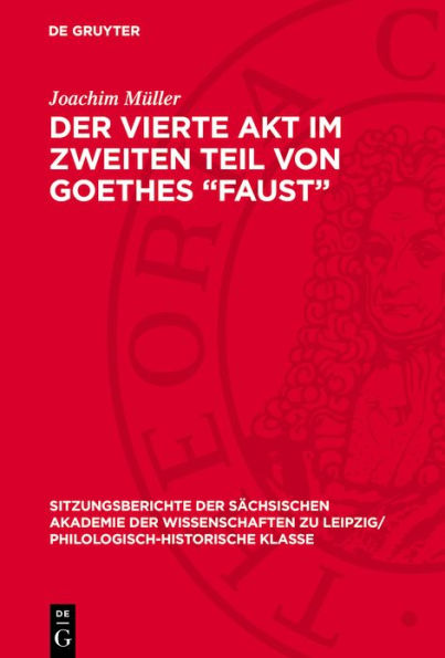 Der vierte Akt im zweiten Teil von Goethes "Faust": Aktion und Bez ge