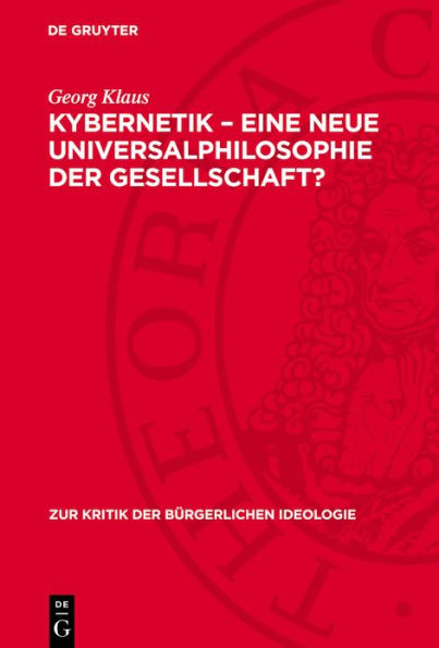 Kybernetik - eine neue Universalphilosophie der Gesellschaft?
