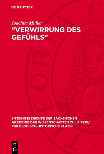 "Verwirrung des Gef hls": Der Begriff des "Pathologischen" im Drama Goethes und Kleists. Mit einem Exkurs: Zur dichterischen Pathographie im Drama des 19. Jahrhunderts