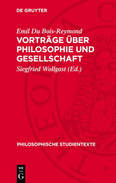 Vortr ge ber Philosophie und Gesellschaft