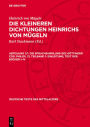 Die Spruchsammlung des Göttinger Cod. Philos. 21, Teilband 1: Einleitung, Text der Bücher I-IV