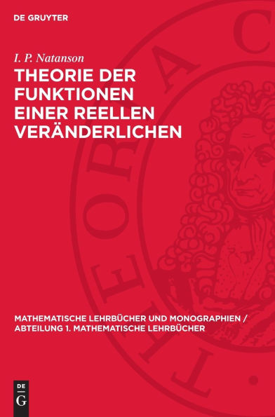 Theorie der Funktionen einer Reellen Veränderlichen