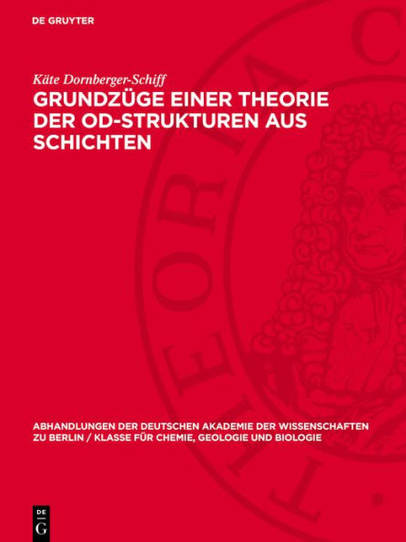 Grundz ge einer Theorie der OD-Strukturen aus Schichten
