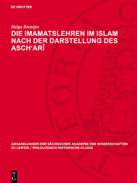 Die Imamatslehren im Islam nach der Darstellung des Asch'ari