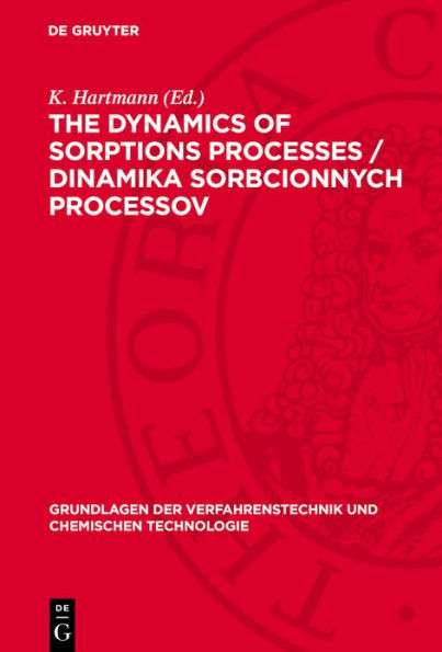 The Dynamics of Sorptions Processes / Dinamika Sorbcionnych Processov