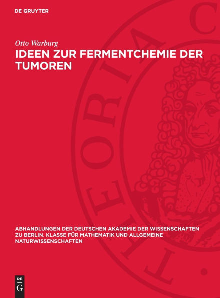 Ideen zur Fermentchemie der Tumoren