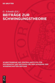 Title: Beiträge zur Schwingungstheorie, Author: G. Schmidt