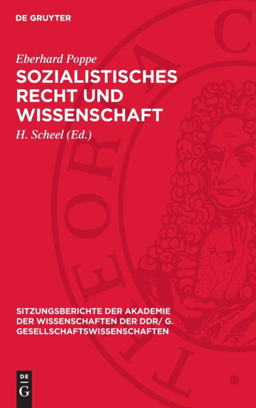 Sozialistisches Recht und Wissenschaft