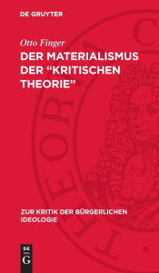 Title: Der Materialismus der 
