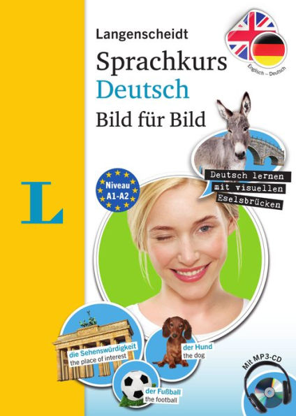 Langenscheidt Sprachkurs Deutsch Bild für Bild(Langenscheidt Visual German Language Course Picture by Picture): The visual course for an easy start with a book and MP3 CD