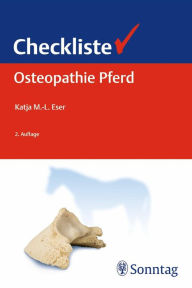 Title: Checkliste Osteopathie Pferd, Author: Katja Eser