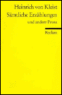 Samtliche Erzahlungen und andere Prosa