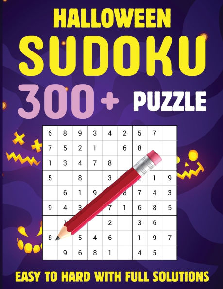 Halloween Sudoku for Kids - Easy, Medium, Hard Sudoku Puzzle for Kids: Activity Book for Kids