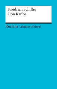 Title: Lektüreschlüssel. Friedrich Schiller: Don Karlos: Reclam Lektüreschlüssel, Author: Friedrich Schiller