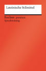 Lateinische Stilmittel: la lengua latina; Grundlagenwissen - 14119