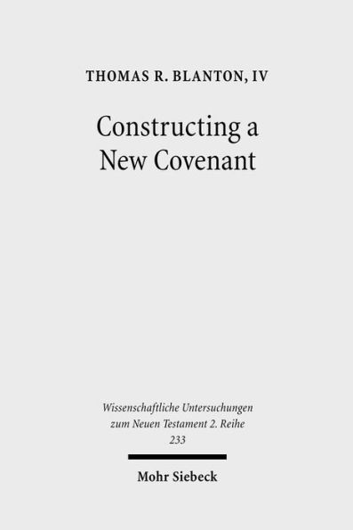 Constructing a New Covenant: Discursive Strategies in the Damascus Document and Second Corinthians