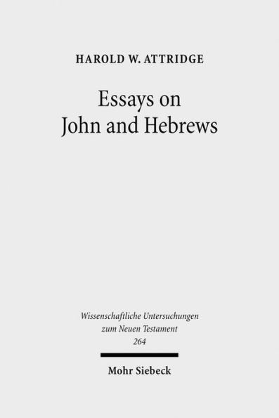 Essays on John and Hebrews / Edition 1