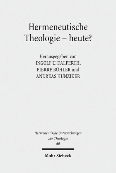 Hermeneutische Theologie - heute?