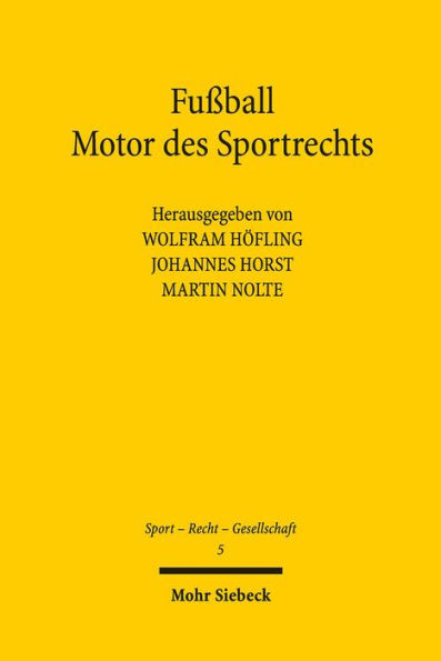 Fussball - Motor des Sportrechts
