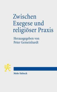 Title: Zwischen Exegese und religioser Praxis: Heilige Texte von der Spatantike bis zum Klassischen Islam, Author: Peter Gemeinhardt