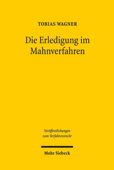 Die Erledigung im Mahnverfahren