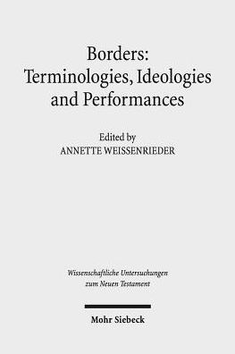 Borders: Terminologies, Ideologies, and Performances