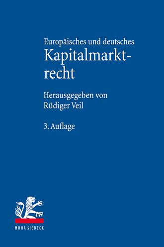 Europaisches und deutsches Kapitalmarktrecht