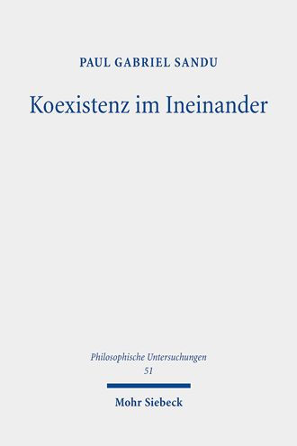 Koexistenz im Ineinander: Eine problemgeschichtliche Analyse der Fremdwahrnehmungstheorie und der Intersubjektivitatsproblematik im Denken Edmund Husserls