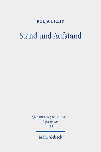 Stand und Aufstand: Adel und polnisch-litauisches Gemeinwesen im Rokosz von 1606-1609