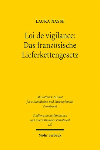 Loi de vigilance: Das franzosische Lieferkettengesetz