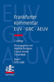 Title: Frankfurter Kommentar zu EUV, GRC und AEUV: Bande 1-4, Author: Ulrich Hade